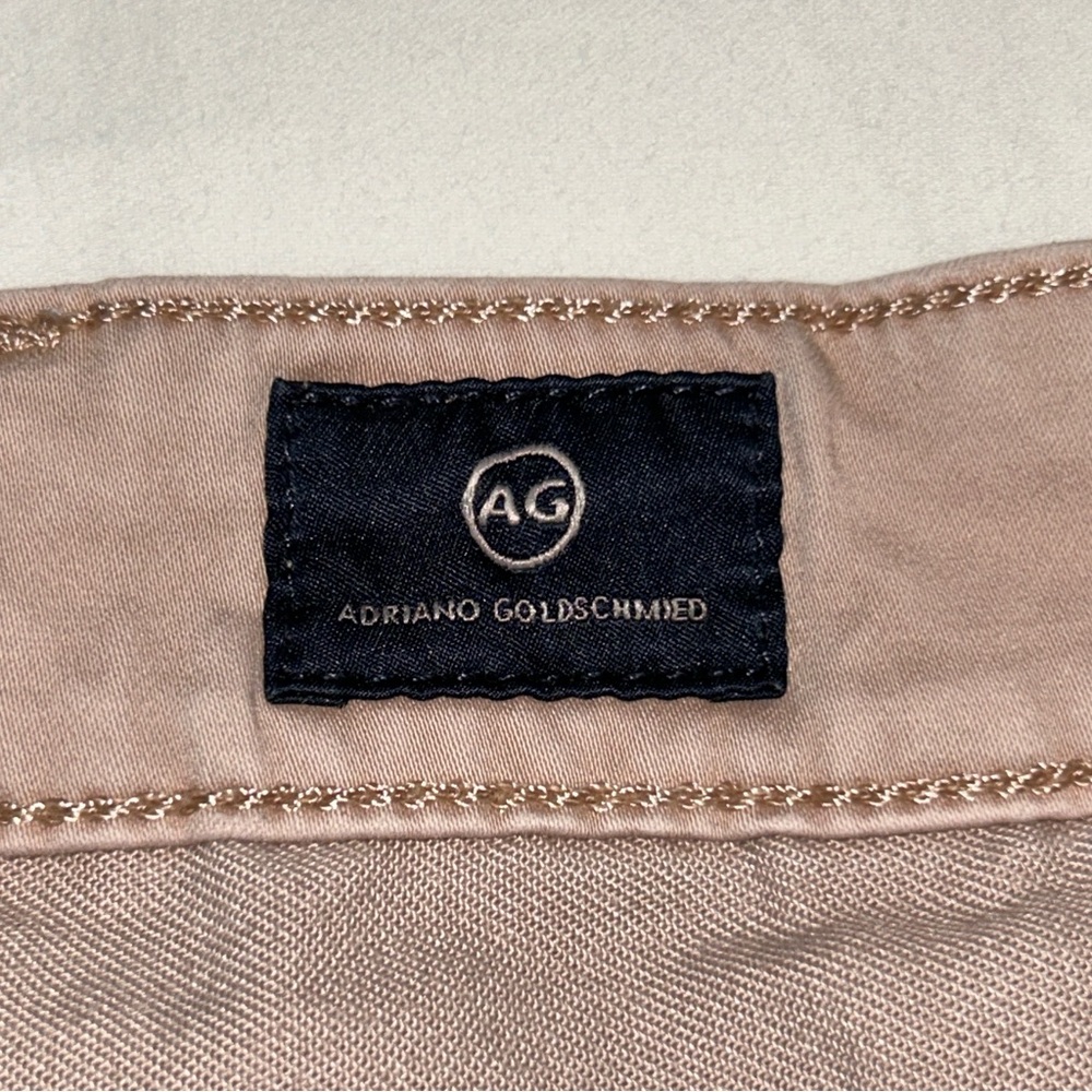 Men’s AG Adriano Goldschmied Wanderer Slim Trouser Shorts 36R Dusty Rose Brown - Picture 6 of 15